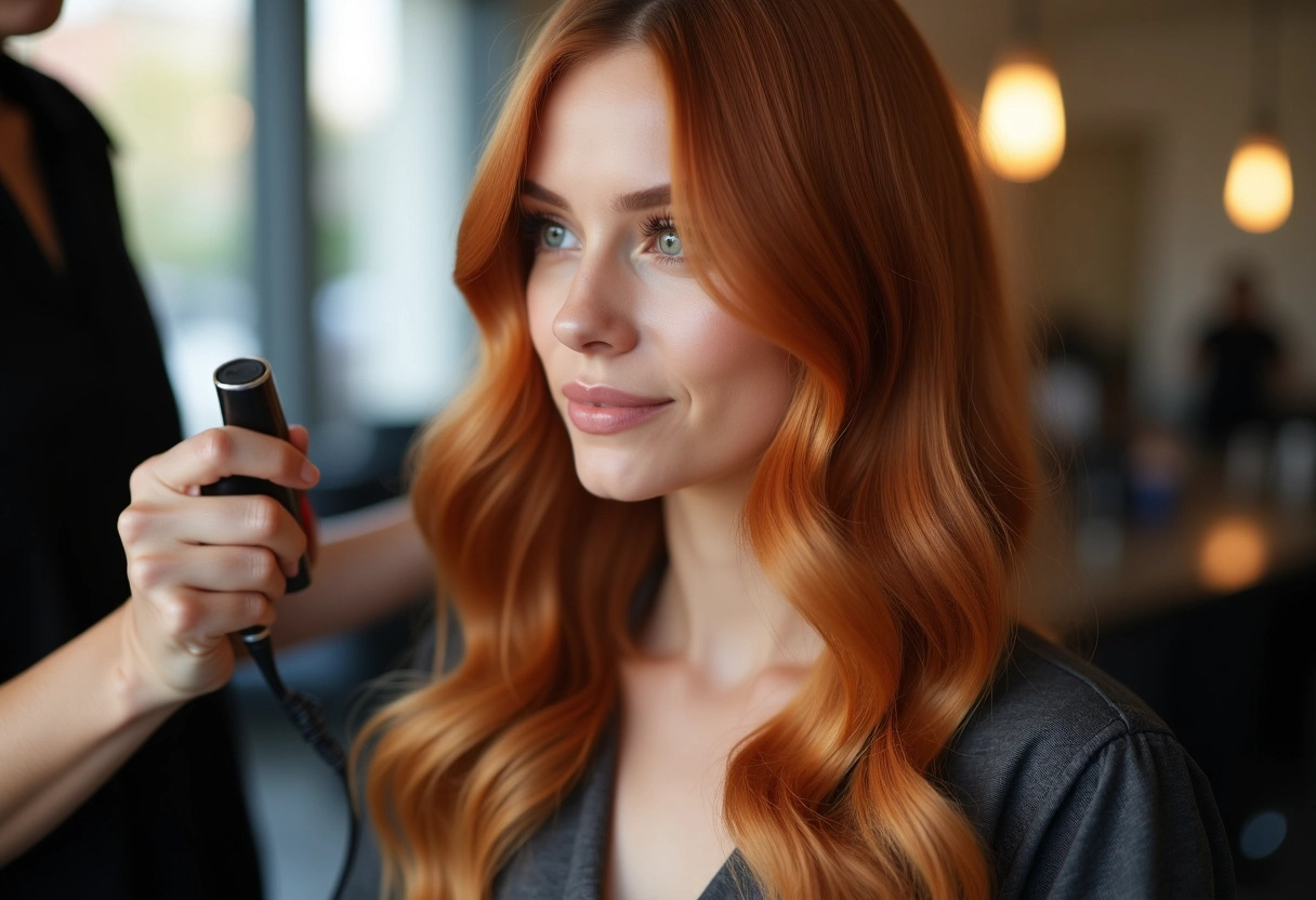 cheveux caramel