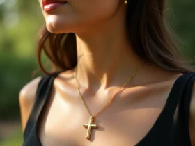 bijoux croix précieuse